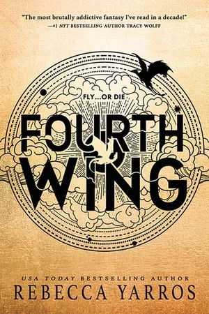 Fourth Wing by Rebecca Yarros, book cover