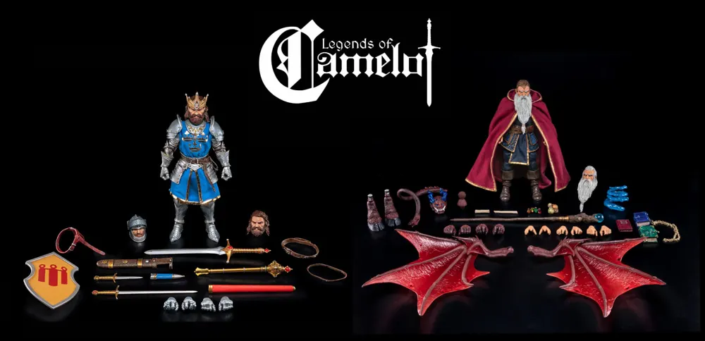 Legends of Camelot: King Arthur and Merlin, LegionsCon editions
