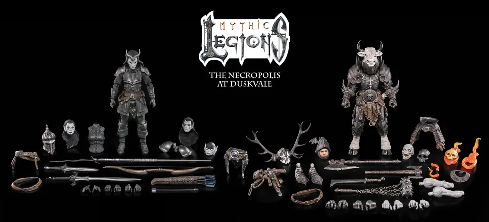 The Necropolis at Duskvale figure sets